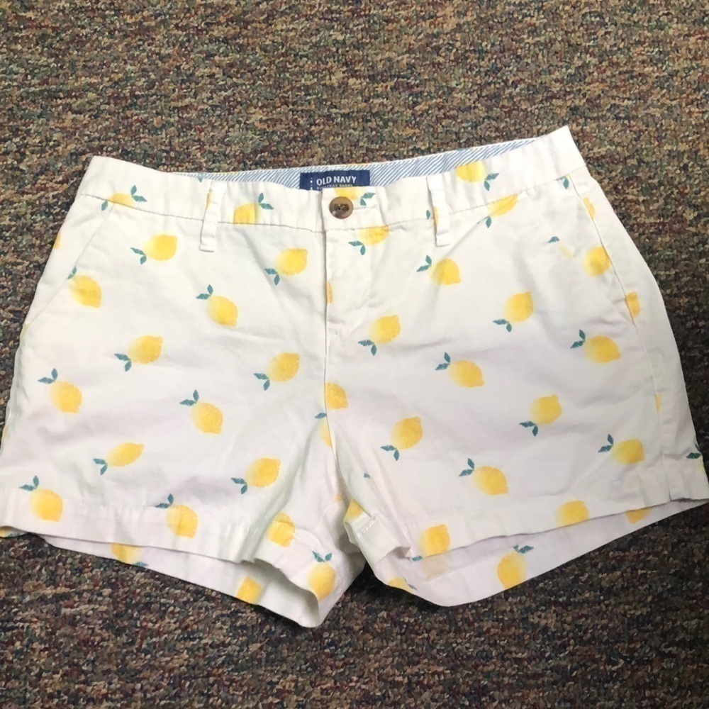 OLD Navy Lemon Shorts Size 2